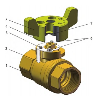 Management mode of the dual-mode magnetic Lockable Ball Valve (anti-theft locking)